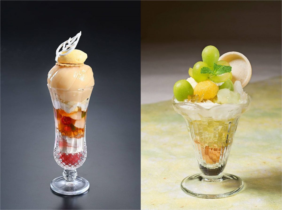 Have a Relaxing Tea Time With a Seasonal Fruit Parfait (Parfait + 1 drink set)