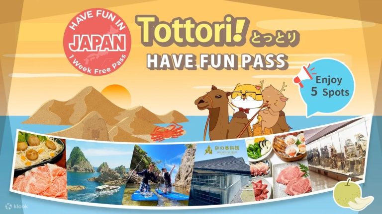 Have Fun in Tottori Pass (1 Week Free Pass)