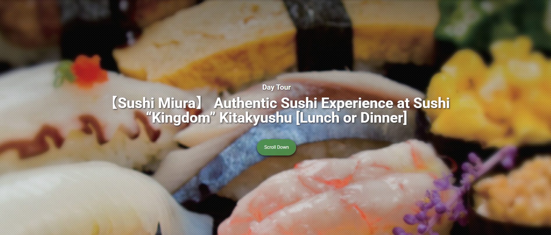 Now Available: Authentic Sushi Experience at Sushi Kingdom Kitakyushu