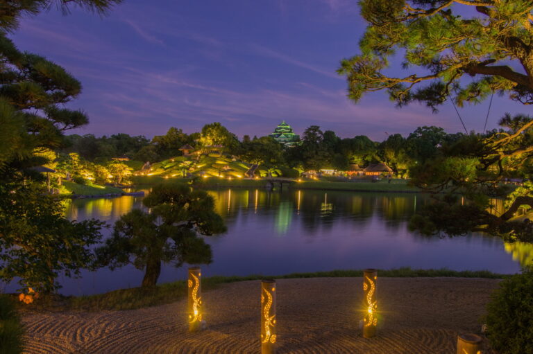 Okayama Korakuen Garden After Dark: Genso-teien Summer Night Opening